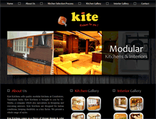 Tablet Screenshot of kitekitchens.com